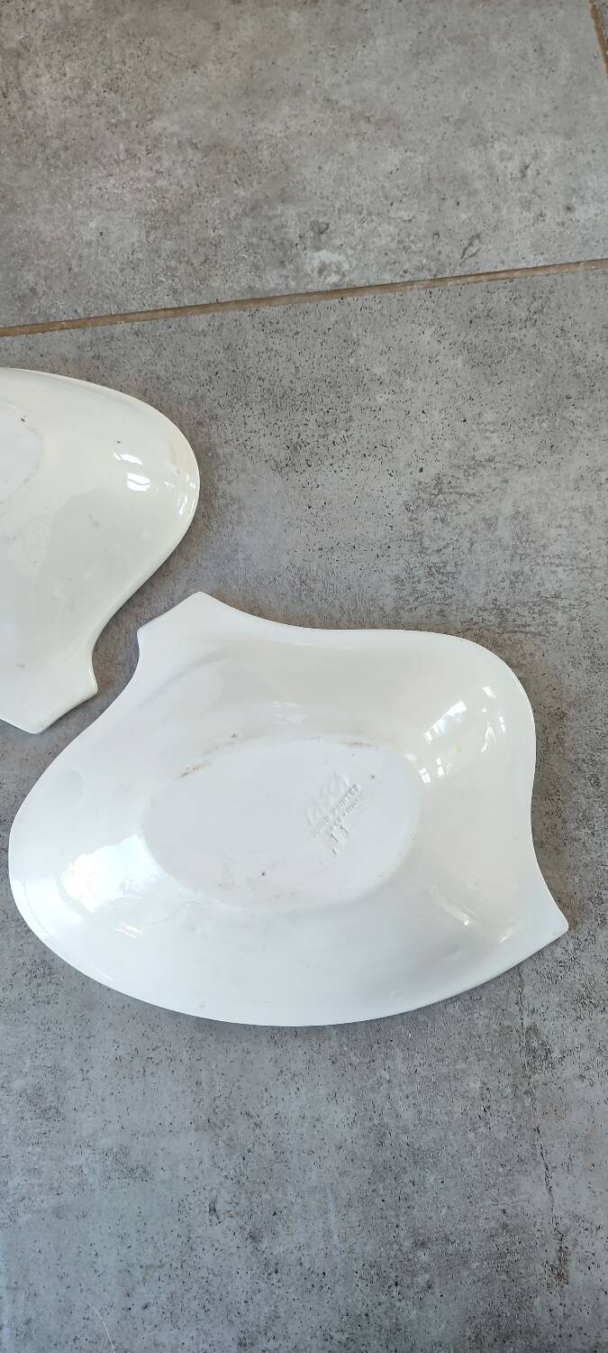 Large bowls, empty pockets by Alessio Tasca in Italian ceramic 60-70
