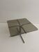 Vintage glass coffee table