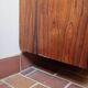 Large rosewood sideboard, 2 doors and central niche.