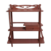 Etagère art-nouveau rose
