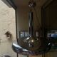 Chrome metal suspension Space edge 70s