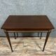 Parisian Louis XVI style desk in mahogany and gilded bronze