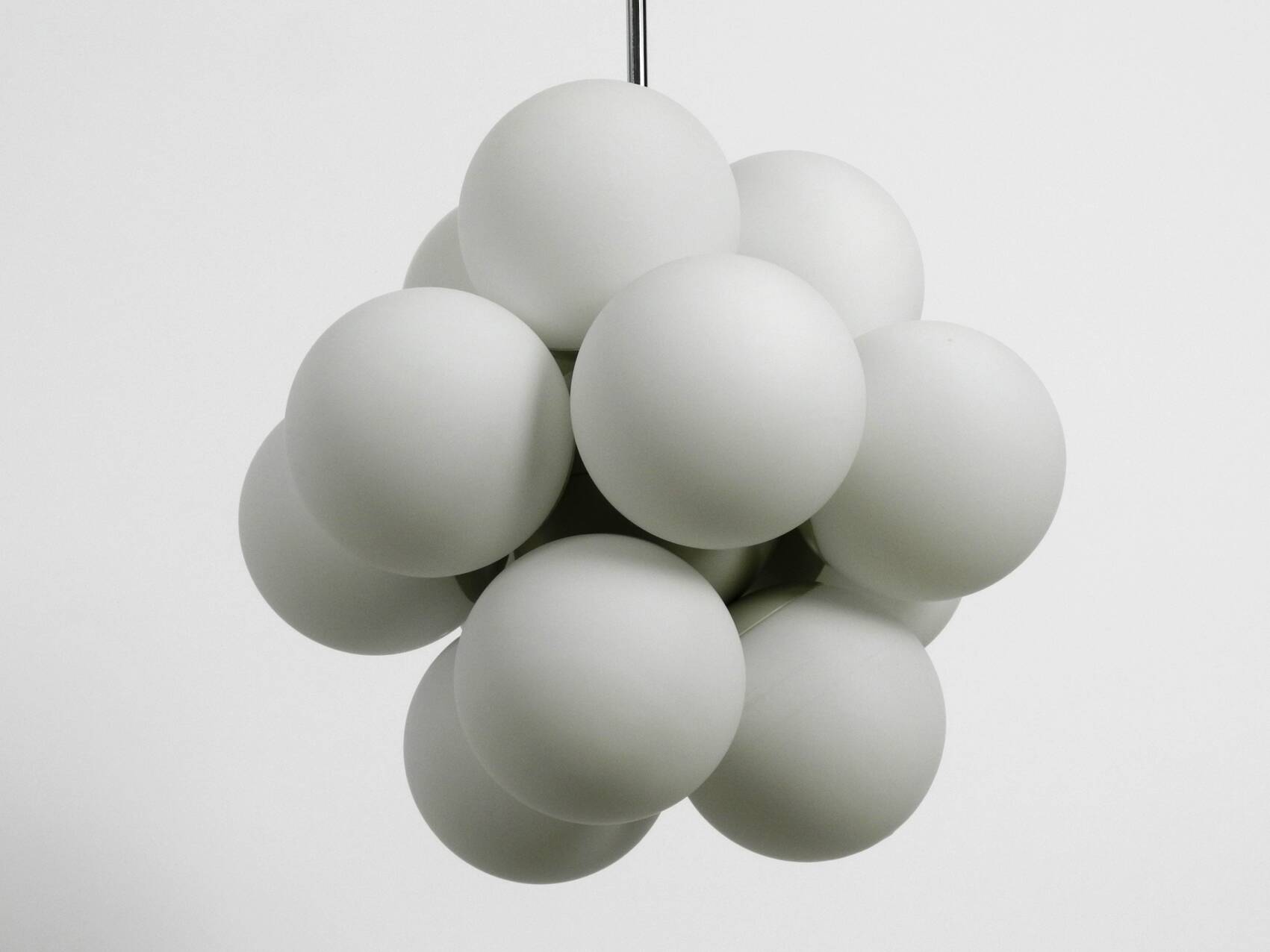 1960s Atomic Space Age Kaiser Leuchten metal ceiling lamp