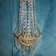 Pair Sconces Hot Air Balloon Bronze Crystal Style Louis XVI 55 cms