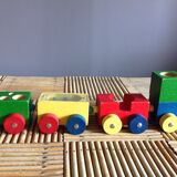 Train en bois