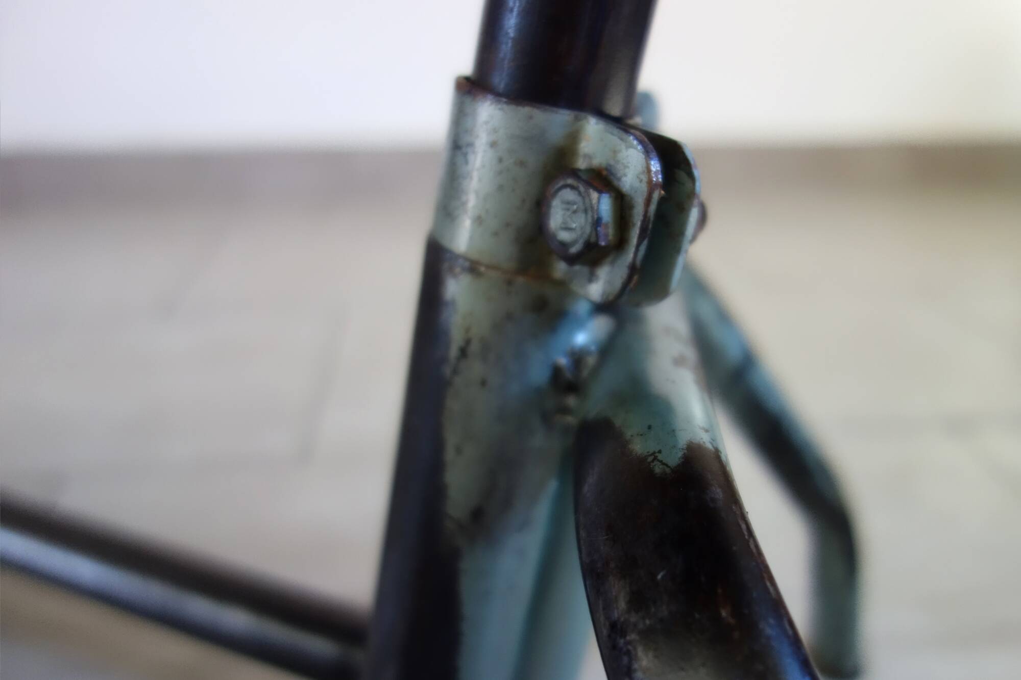 Old school desk from the 1930s