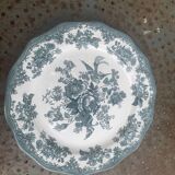 Pie dish, asiatic pheasants Enoch Wedgwood, antique bird decor