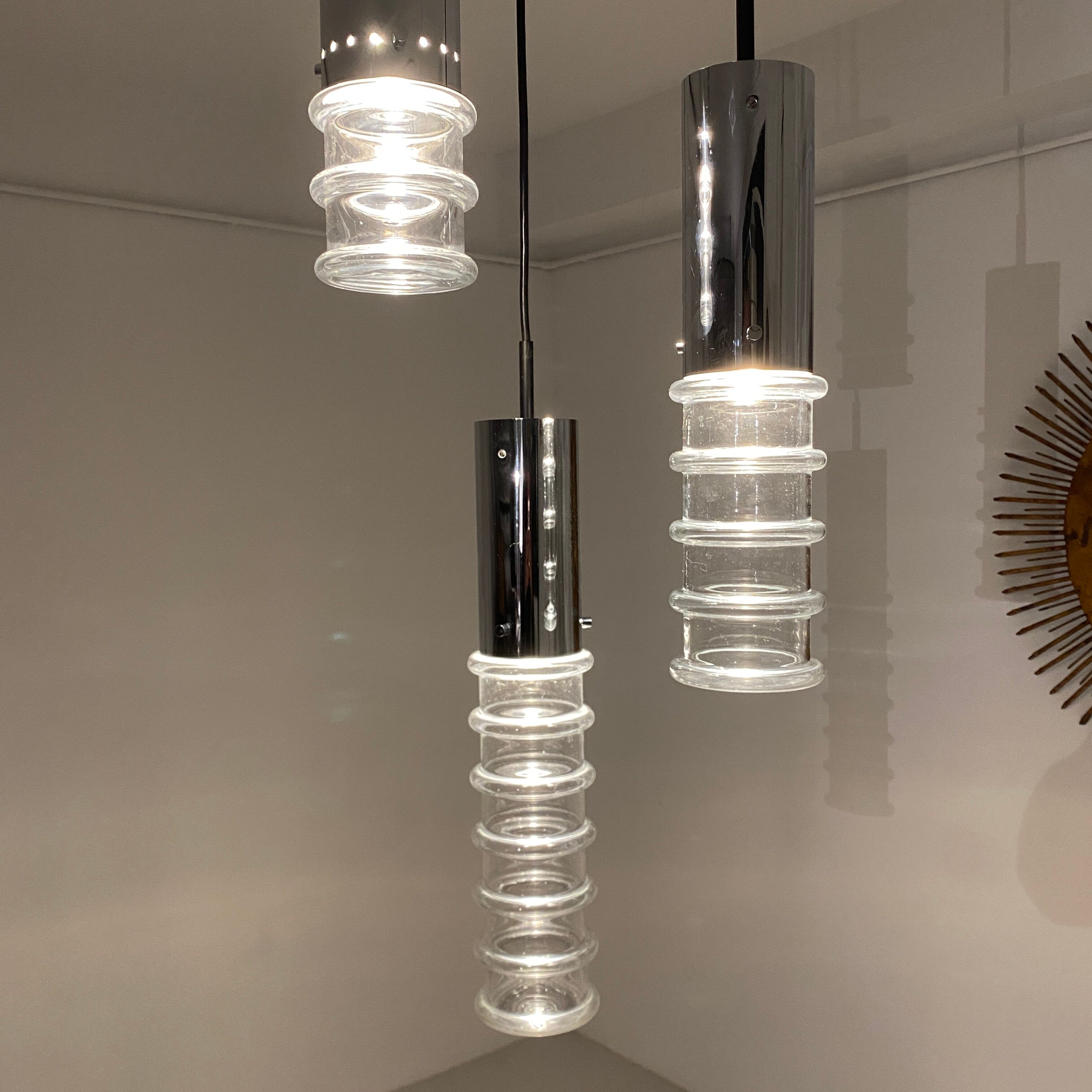 Suspension cascade 3 lights of Limburg, Germany 1960