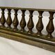 Fireplace bar, bronze fireplace bar Louis XVI style, Napoleon III era