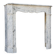Pompadour model fireplace in blue Turquin marble from around 1880, one pair available.