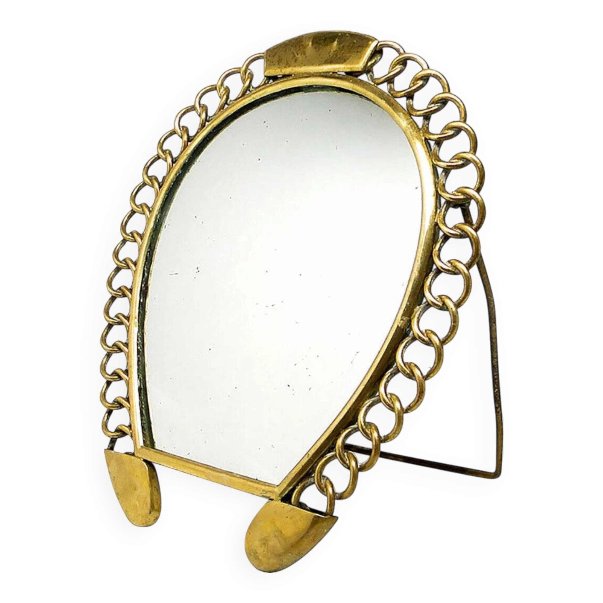Miroir de maquillage, Belgique, années 1930