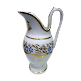 Paris porcelain needle swan collar handle