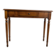 Console in cherry wood with turned legs and drawer – classic charm