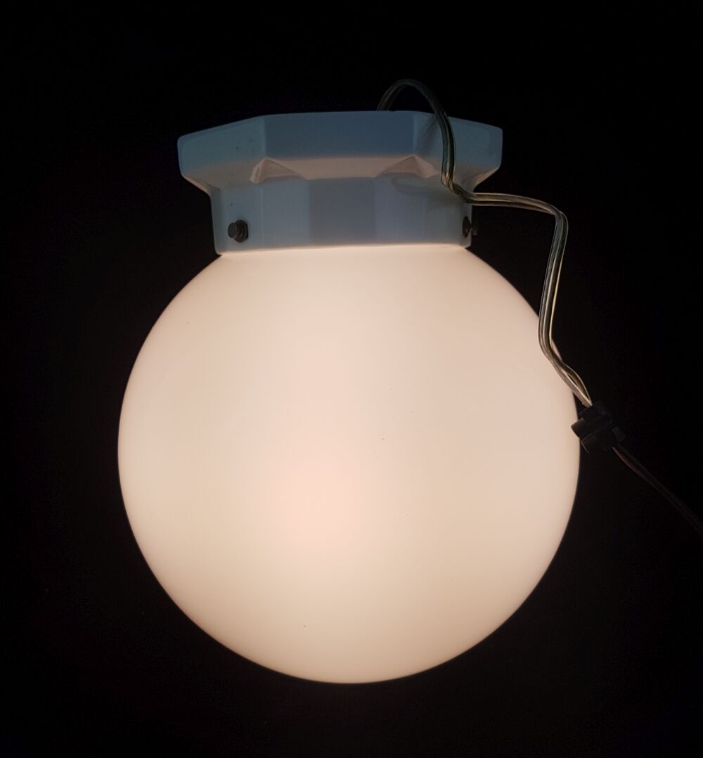 Ceramic art deco ceiling light