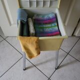 Vintage stool with storage box -1960s