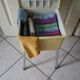Vintage stool with storage box -1960s