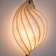 Lampe murale décorative Organic Light Sculpture, branche de bouleau et papier