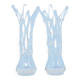 vintage set of mouth blown vases probably by Ion Tamaian