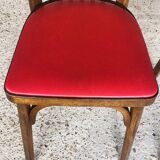 Pair of bistro chairs model # 153 by Baumann, circa 50/60