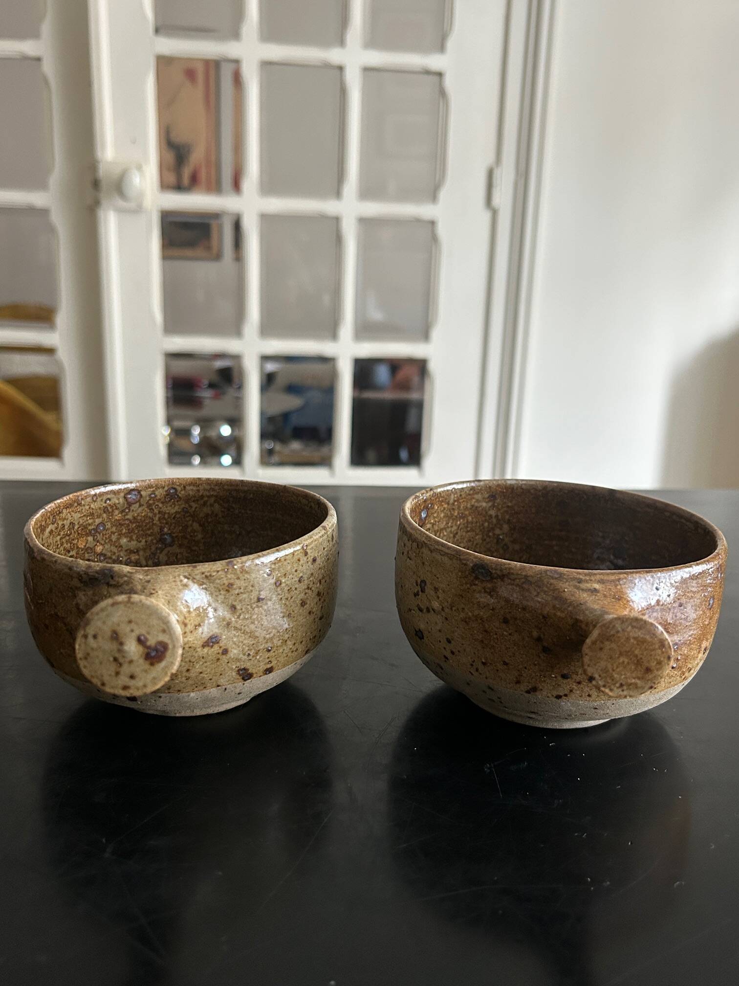 5 stoneware bowls by Charles Gaudry