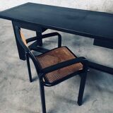 Italian Design Bentwood & Webbing Armchair, 1970s