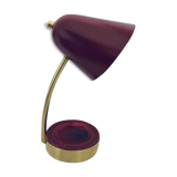 Brass and ceramic bedside lamp 1950