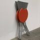 Ensemble de chaises pliantes postmodernes par Rutger Andersson