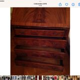 Bureau dos d’ane acajou