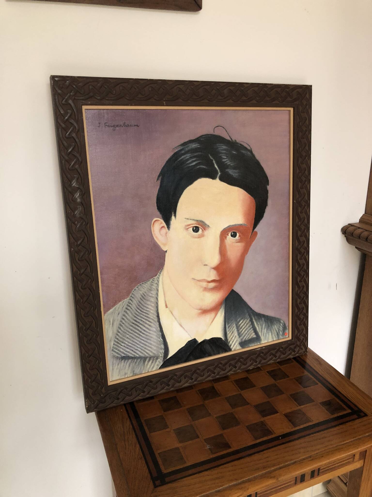 Tableau portrait d'homme