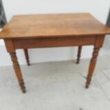 Old wooden desk table