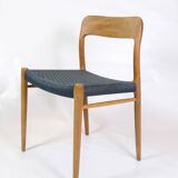 Set Of 6 Dining Room Chairs Model 75 By Niels O. Møller