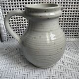 Marsh stoneware pitcher