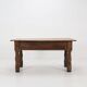 Belgian Antique oak console table with drawer, ca. 1740
