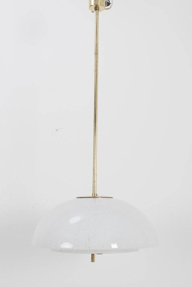 Vintage Pendant Lamp in Glass