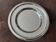 Plat rond vintage en métal