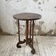 19th century oak pedestal console