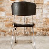 OEM chair - Strafor black with chrome base