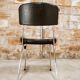 OEM chair - Strafor black with chrome base