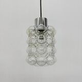 Large Bubble Glass Pendant by Helena Tynell for Limburg, Germany, 1970s
