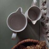 Pair of small milk jugs Utzschneider & Sarreguemines