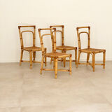 Vintage rattan canning chairs