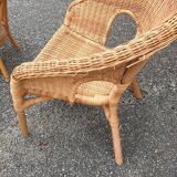 Rattan lounge for children