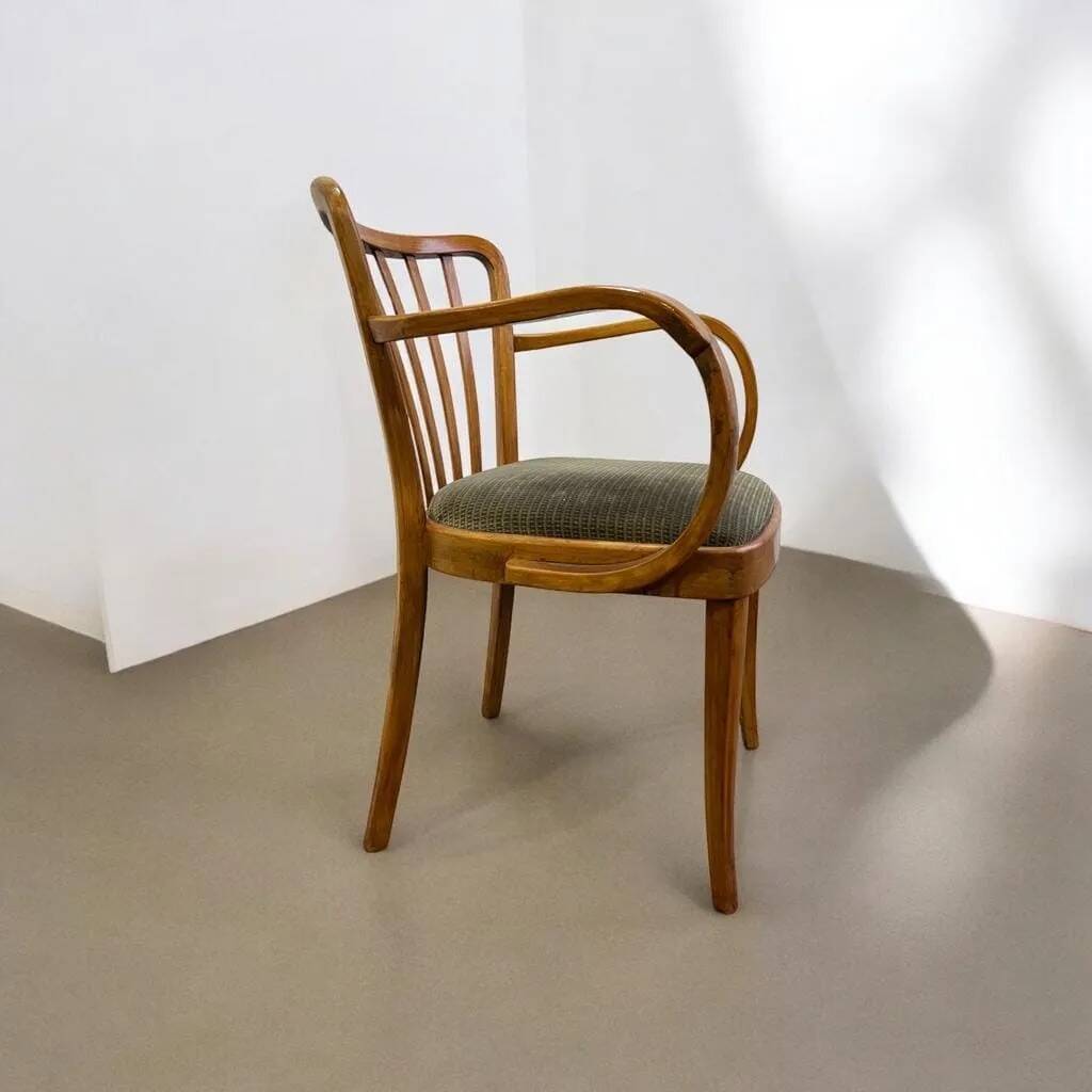 vintage wooden chair / office chair