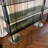 Italian design bookcase/room divider from the 1970s