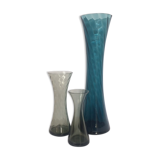Vases en cristal Alfred Taube vers 1950