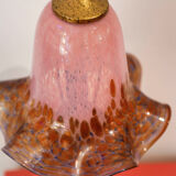 Lamp Tulip Blown Glass Pink