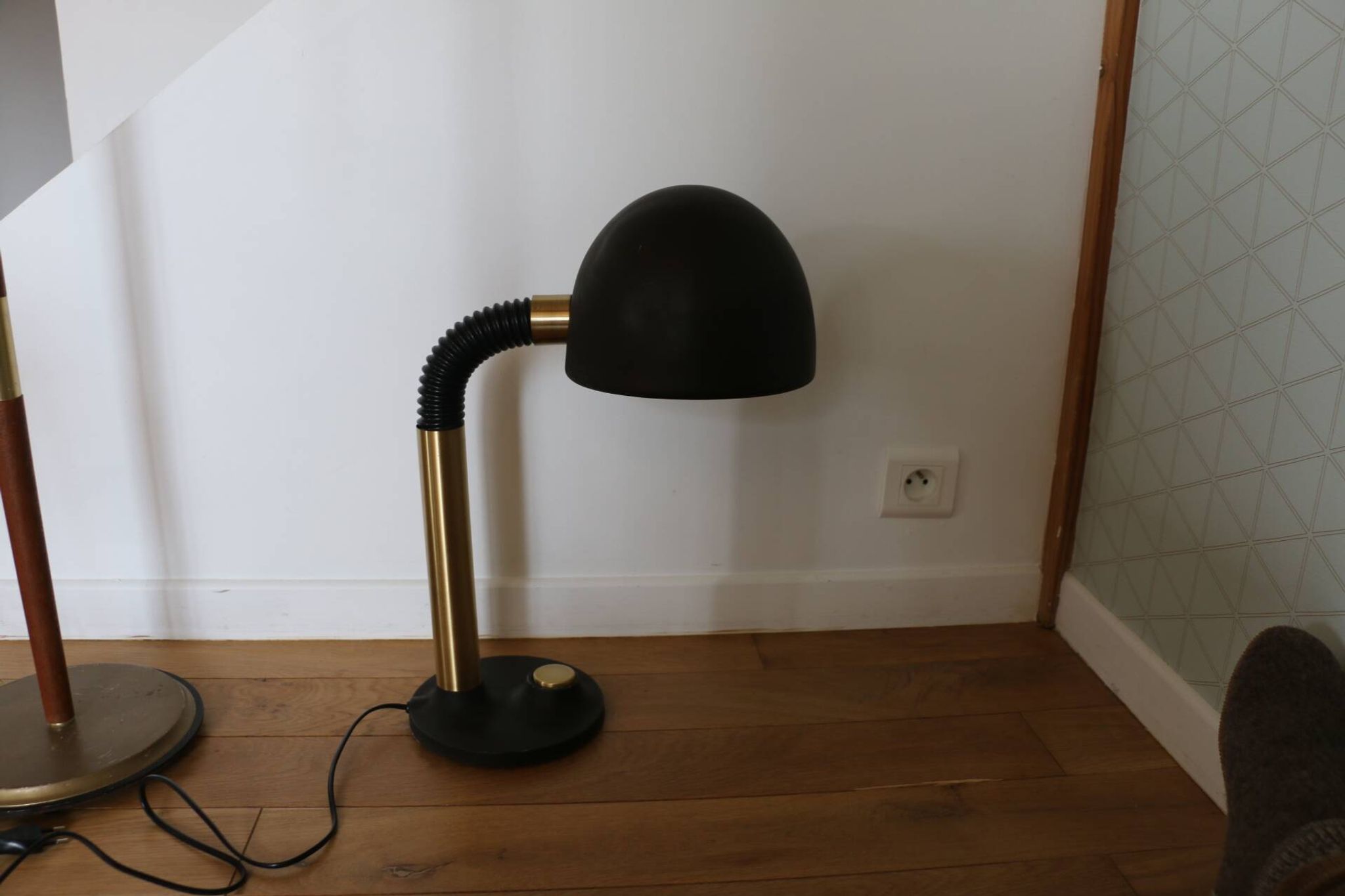 Lampe Hillebrand métal laiton