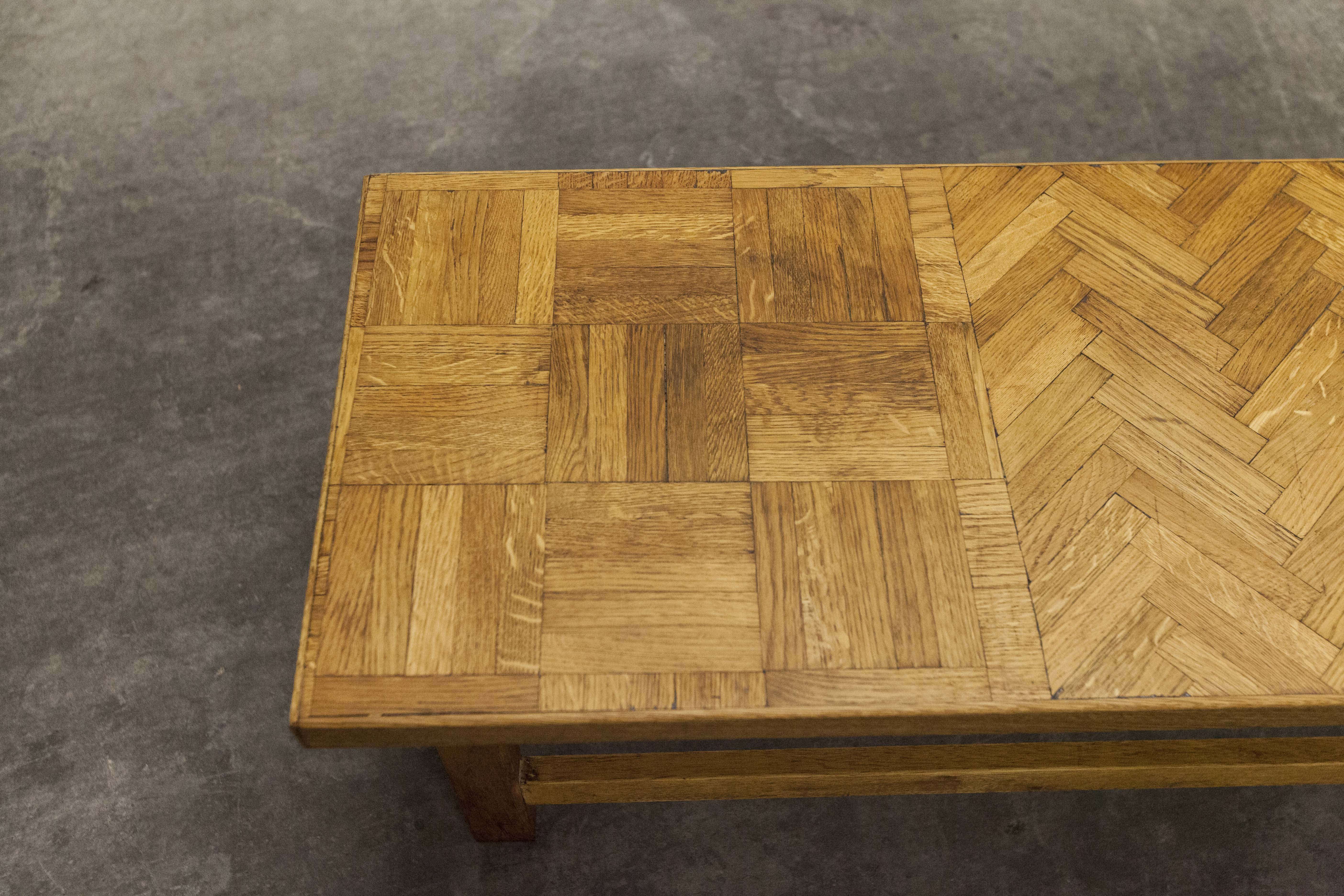 1960 handcrafted bench