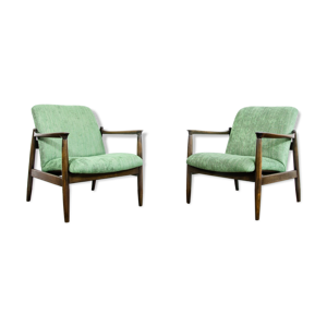 Paire de fauteuils gfm-64 par edmund