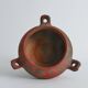 Studio Pottery Three-Handled Earthenware Ceramic Vessel
